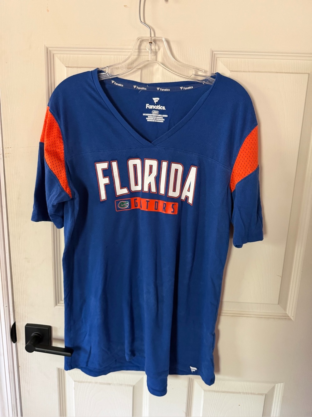 Fanatics Blue Florida Gators Tee with Orange Accents